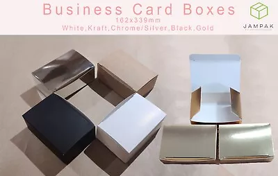 Small Business Card Box BULK OFFER Holders 100x65x35mm Container Storage Boxes • £190.52