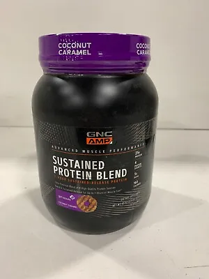 GNC AMP Sustained Protein Blend Girlscout Coconut Caramel 2.5 Lb • $34.99