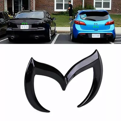 Fit For Mazda 3D Metal Bat Car Front Rear M Emblem Logo Badge Sticker Decal • $10.99