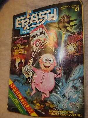 Crash Issue - July 1986 - Sinclair Spectrum • £6.99