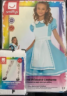 £14.99 • Buy Girls Alice Princess Costume Wonderland Kids Book Week Day/Fancy Dress Outfit.4B