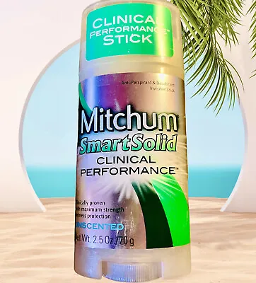 Mitchum Smart Solid Clinical Performance Deodorant UNSCENTED 2.5 Oz  • $19.50