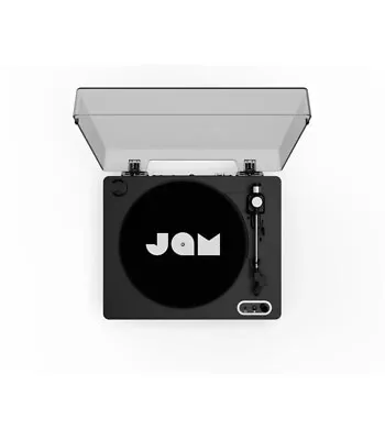 Jam Spun Out Wireless Bluetooth Turntable Vinyl Record Player 33/45/78 RPM Black • $130