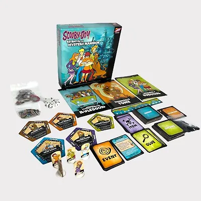 SCOOBY-DOO Betrayal At Mystery Mansion Board Game 2020 Avalon Hill 100% Complete • $13.47