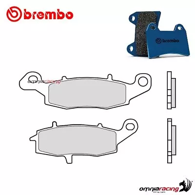 Brembo Front Brake Pads CC Road Carbon Ceramic For Kawasaki W800 Cafe 2019 • £20