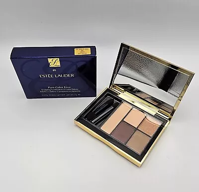 Estee Lauder Pure Color Envy Eyeshadow 5-Color Palette 05 FIERY SAFFRON New • $49.99