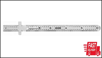 General Tools 300/1 6-Inch Flex Precision Stainless Steel Rule • $6.80