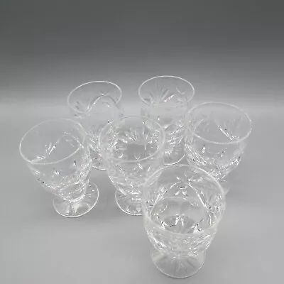 Waterford Crystal Ashling Footed Juice Glasses - Set Of Six • $99.99