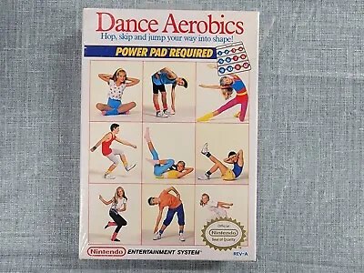 Dance Aerobics Nintendo NES 1989 New Sealed In Box H-Seam Rare Complete CIB • $59.99