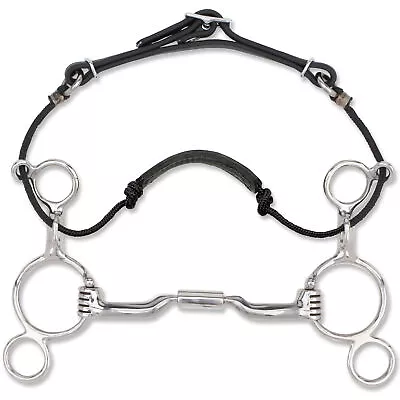 Myler 2-Ring Combination Bit Low Port Comfort Snaffle MB 04 • $229.95