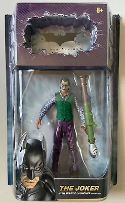 $30 • Buy Batman The Dark Knight Movie Masters Figure Joker With Missile Launcher