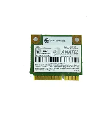 Atheros AR5B125 HP 670036-001 WiFi WLAN Half Mini PCI-E Card • $27.44