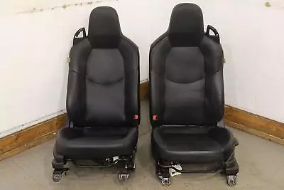 09-15 Mazda Miata NC Pair OEM LH&RH Leather Bucket Seats (Black NF9) Light Wear • $800