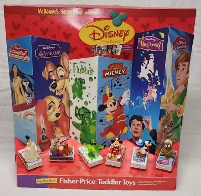 1998 Original McDonald's Happy Meal Display Disney Video Favorites • $25