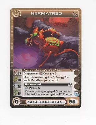 Chaotic Creature Card Danian Hermatred Max Energy • $2