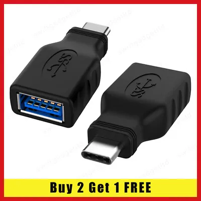 USB-C To USB Adapter USB 3.0 Female To USB Type C Male Converter For Phones IMac • £3.75