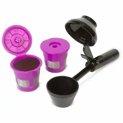 2 Cafe-Fill By Perfect Pod Reusable Pods + Measure Spoon For Keurig 1.0 2.0 • $12.99
