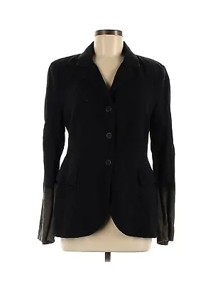 $42.59 • Buy Annette Gortz Womens Blazer Jacket Size 40 Black Ombre Wool Lined Classic Art