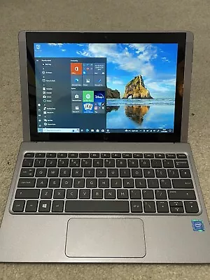 £89 • Buy HP X2 210 G1 Tablet 2 In 1 Laptop 64GB SSD 4GB Ram Win 10 Pro Touch Screen