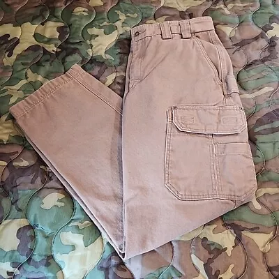 Duluth Trading Pants 36x32 Fire Hose Cargo Carpenter Work Pants * Flaws * • $22