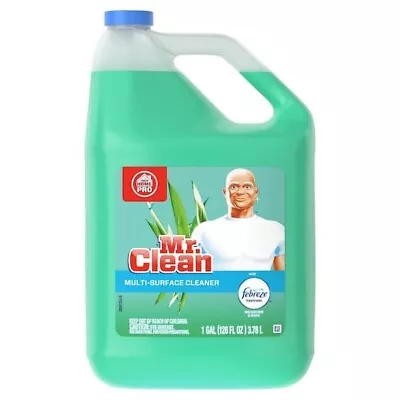 Mr. Clean Multipurpose Cleaning Solution W Febreze 128 Oz FREE SHIPPING • $46.99