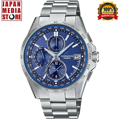 Casio Oceanus OCW-T2600-2A3JF Blue Dial Classic Radio Solar Men Watch Japan NEW • $565.62
