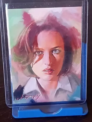 AP13 X-Files Dana Scully #1 - ACEO Art Card Signed By Artist 1/50 • $149.95