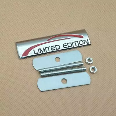 Metal Chrome Grill LIMITED EDITION Logo Badge Front Grille Accessories Emblem • $10.70