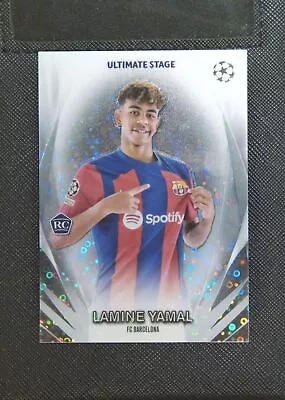 2023-24 Topps UEFA Lamine Yamal #USC-16 Rookie Ultimate Stage RC FC Barcelona &4 • $0.99