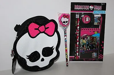 £17.07 • Buy Monster High Pencil Case, Study Set And Pencil Lot