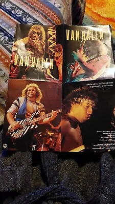 Van Halen - Hot For Teacher - 7  Vinyl Record 45rpm Poster Sleeve 80's Hard Rock • $8.99