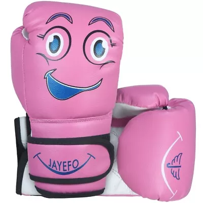 Jayefo Kids Boxing Gloves 4 6 OZ Cartoon Youth Boys Girls Mma Punching Bag Kick • $14.99
