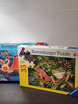 Ravensburger Frog Puzzle 35 Pieces Complete And Sealed Finding Dory Puzzle Lot • $17.90