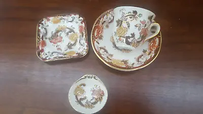 Bundle Mason's Ironstone (4 Pcs) Brown Velvet Small Cup & Saucer  + Others • £10