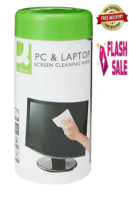 £7.29 • Buy TV Screen Cleaning LED LCD PC Monitor Glass Anti Static Cleans Protect 100 Wipes