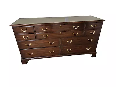 Henkel Harris Triple Dresser Chest Mahogany • $1900