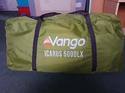 Tent - Vango Icarus 500DLX (5 Man Excellent Condition) • £200