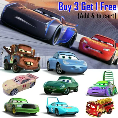£6.34 • Buy New Disney Pixar Cars Lightning McQueen 1:55 Diecast Car  Gift Tex Dinoco 2022