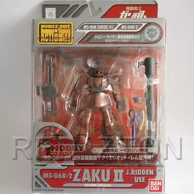 Bandai Gundam MSIA Zaku II 2nd Version - J.Ridden Use ( Hobby Magazine Limited ) • $59.99