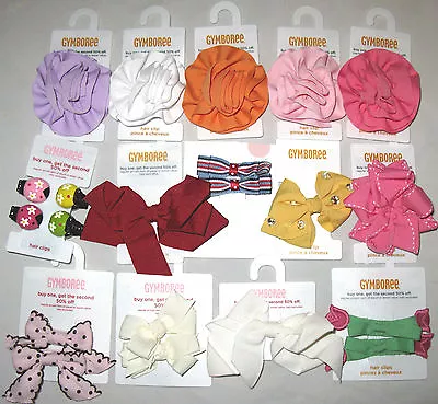 Gymboree Your Choice Of Claw Clip Barrettes Butterfly Blossoms Tulip Fairy NEW • $1.20