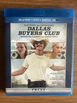 Dallas Buyers Club Blu-ray 2013 True Life Movie Drama Region Free • $6.37