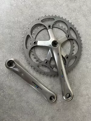 Shimano 600 Ultegra Tri-Color Crankset 170mm Vintage FC-6400 39-53T 1980s • $69.99