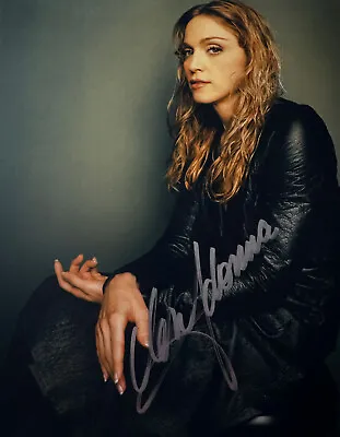 MADONNA SIGNED•Smokin'• Photo ORIGINAL W/ COA Color •8 X 10 W/ COA • $94