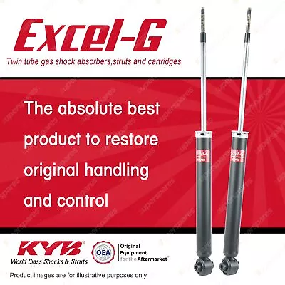 2x Rear KYB Excel-G Shock Absorbers For Daewoo Kalos T200 1.5 FWD All Styles • $195.47