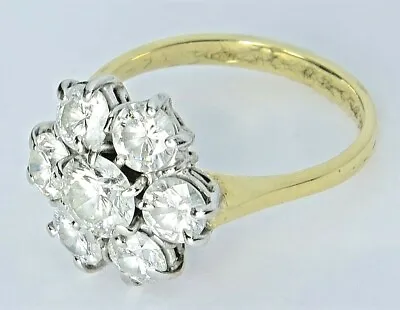 £7800 • Buy 18ct 750 18K Gold Ring 2.8ct Diamond Ring (20) Hallmarked 