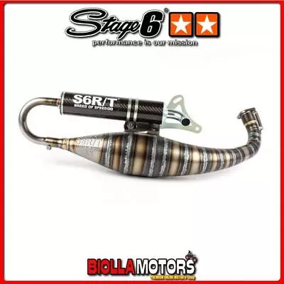 S6-96166951 EXHAUST Stage6 R/T 90 - 100cc APRILIA Sr 50cc Www Ac (dal 2000) Mina • $505.99