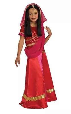 Bollywood Princess Book Week Child Girls Indian Hindu Sari Fancy Dress  Costume • $57.99