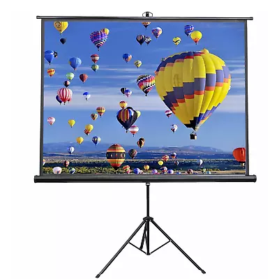 5 Core Projector Screen With Tripod Stand • 72  4:3 Ultra HD Anti-Crease Indoor  • $84.53