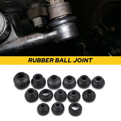 14pcs Universal-Rubber Tie Rod End Ball Joint Dust Boots Dust Cover Boot-Gaiters • $13.99