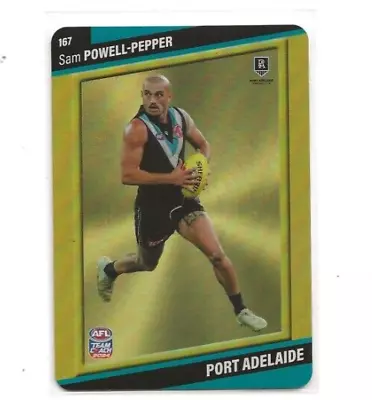 2024 Teamcoach Gold Card Port Adelaide Sam Powell Pepper # 167 Afl Code Unused • $1.54